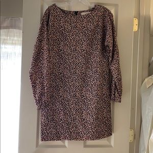 Loft XS dress. Pink and Black & Tan leopard print